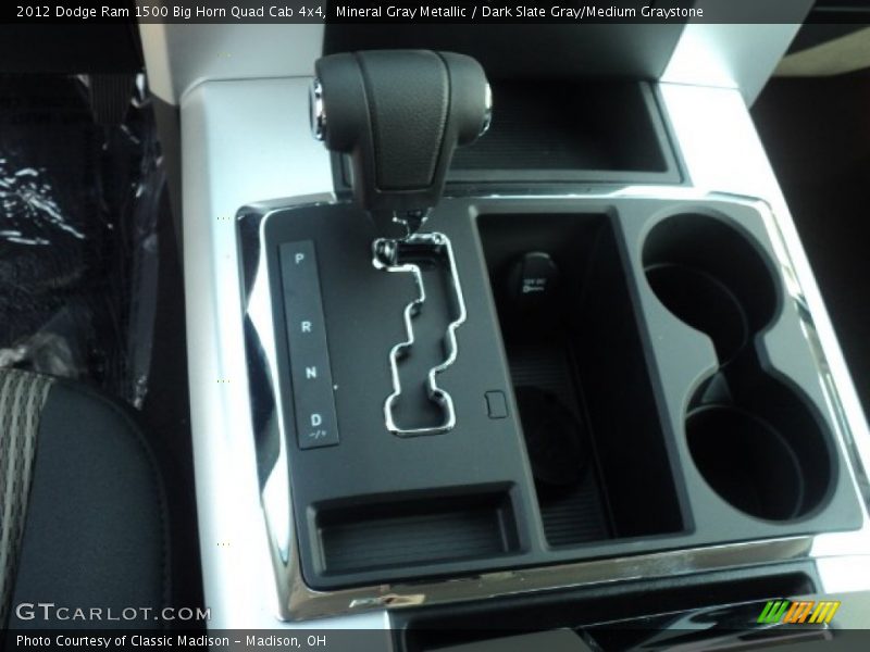  2012 Ram 1500 Big Horn Quad Cab 4x4 6 Speed Automatic Shifter