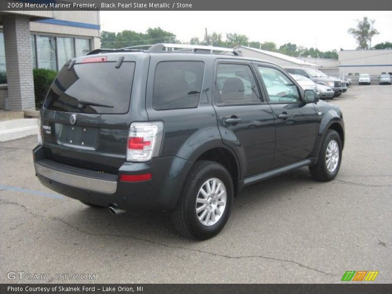 Black Pearl Slate Metallic / Stone 2009 Mercury Mariner Premier