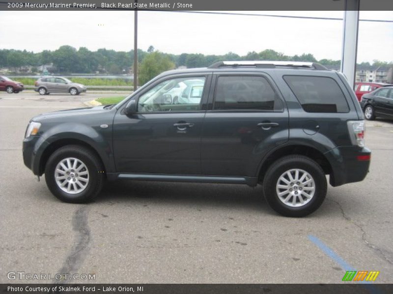 Black Pearl Slate Metallic / Stone 2009 Mercury Mariner Premier