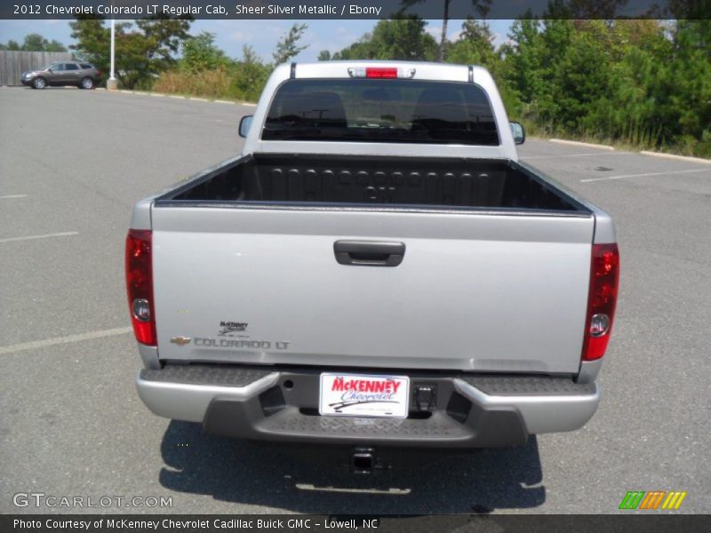 Sheer Silver Metallic / Ebony 2012 Chevrolet Colorado LT Regular Cab