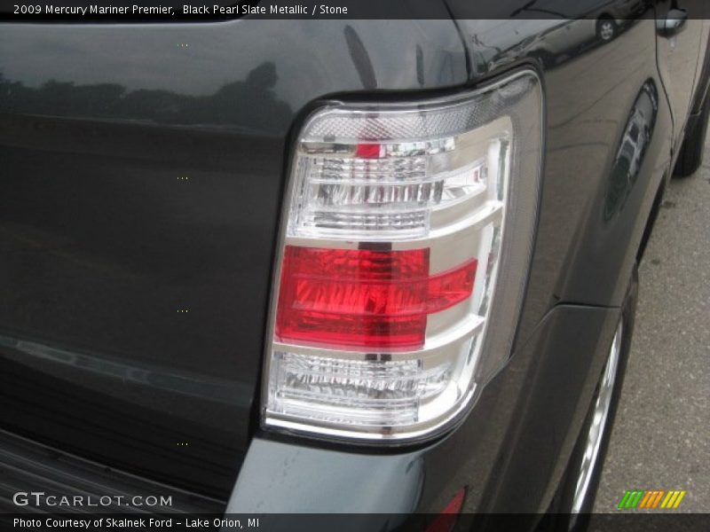Black Pearl Slate Metallic / Stone 2009 Mercury Mariner Premier