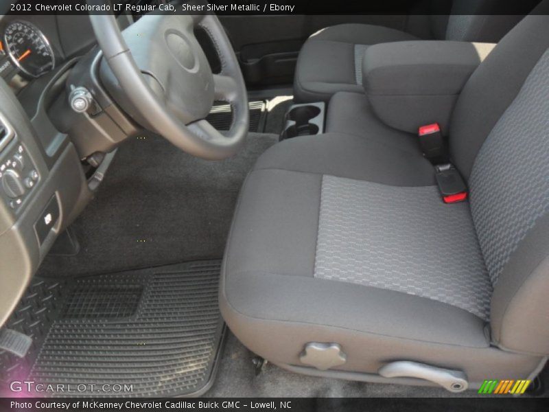 Sheer Silver Metallic / Ebony 2012 Chevrolet Colorado LT Regular Cab