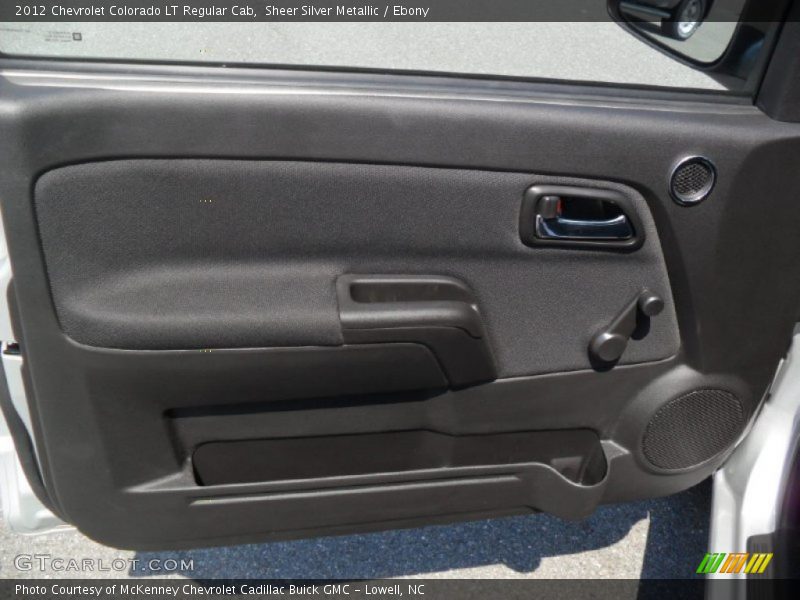Sheer Silver Metallic / Ebony 2012 Chevrolet Colorado LT Regular Cab