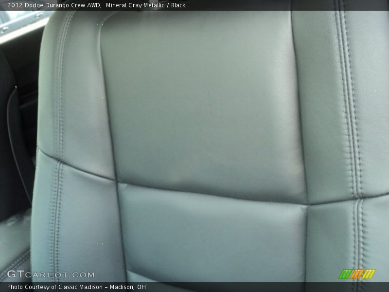  2012 Durango Crew AWD Black Interior