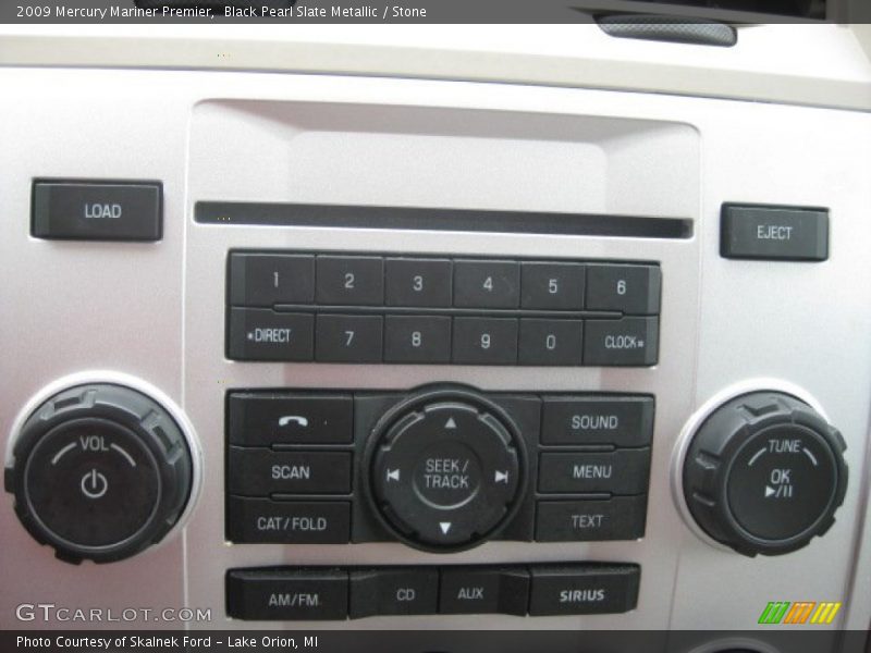 Black Pearl Slate Metallic / Stone 2009 Mercury Mariner Premier