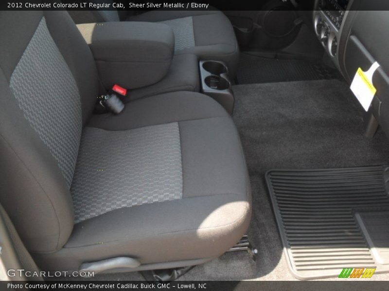 Sheer Silver Metallic / Ebony 2012 Chevrolet Colorado LT Regular Cab