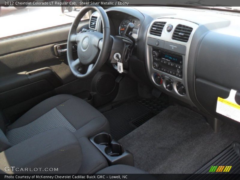 Sheer Silver Metallic / Ebony 2012 Chevrolet Colorado LT Regular Cab