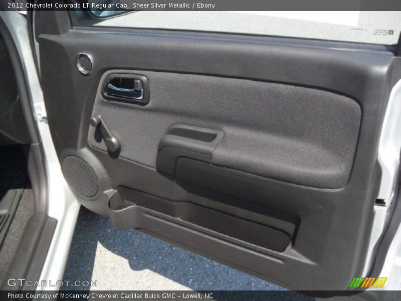 Sheer Silver Metallic / Ebony 2012 Chevrolet Colorado LT Regular Cab