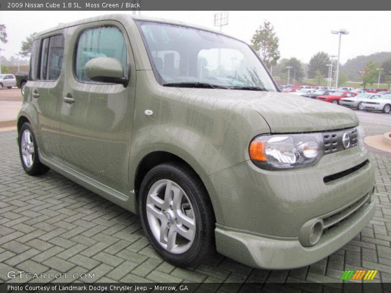 Moss Green / Black 2009 Nissan Cube 1.8 SL