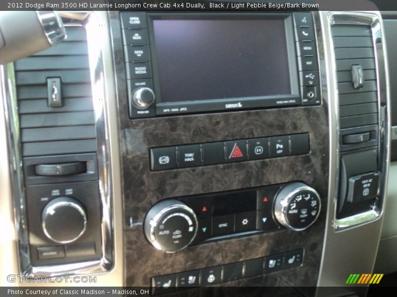 Controls of 2012 Ram 3500 HD Laramie Longhorn Crew Cab 4x4 Dually