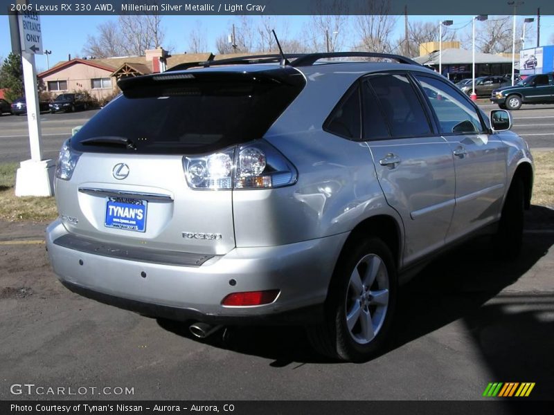 Millenium Silver Metallic / Light Gray 2006 Lexus RX 330 AWD