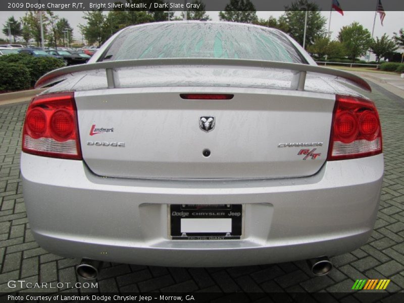 Bright Silver Metallic / Dark Slate Gray 2009 Dodge Charger R/T