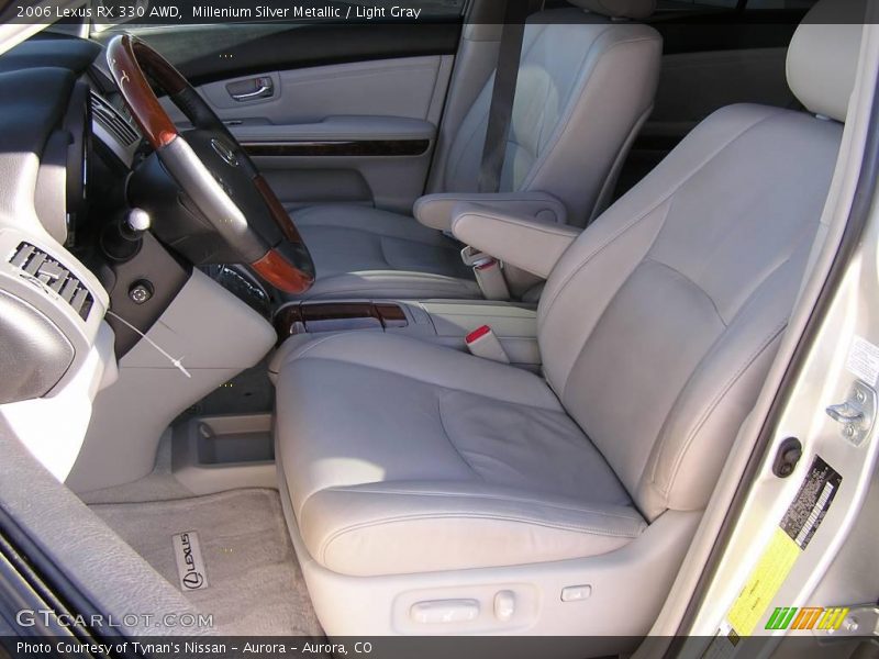 Millenium Silver Metallic / Light Gray 2006 Lexus RX 330 AWD