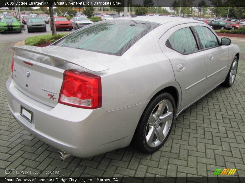 Bright Silver Metallic / Dark Slate Gray 2009 Dodge Charger R/T