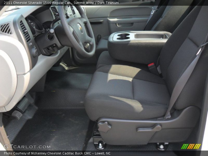  2011 Silverado 1500 Regular Cab Dark Titanium Interior