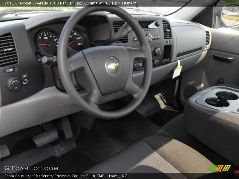 Dark Titanium Interior - 2011 Silverado 1500 Regular Cab 