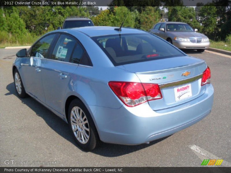 Ice Blue Metallic / Jet Black 2012 Chevrolet Cruze Eco