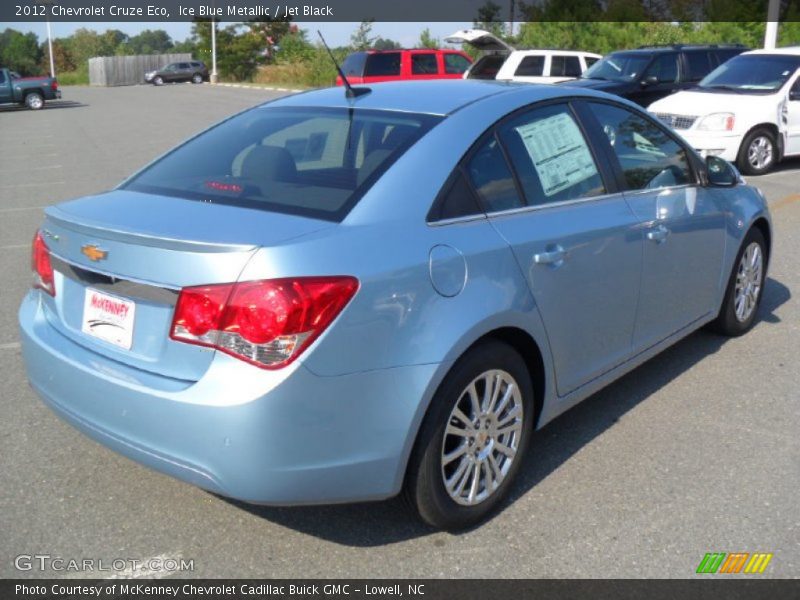 Ice Blue Metallic / Jet Black 2012 Chevrolet Cruze Eco