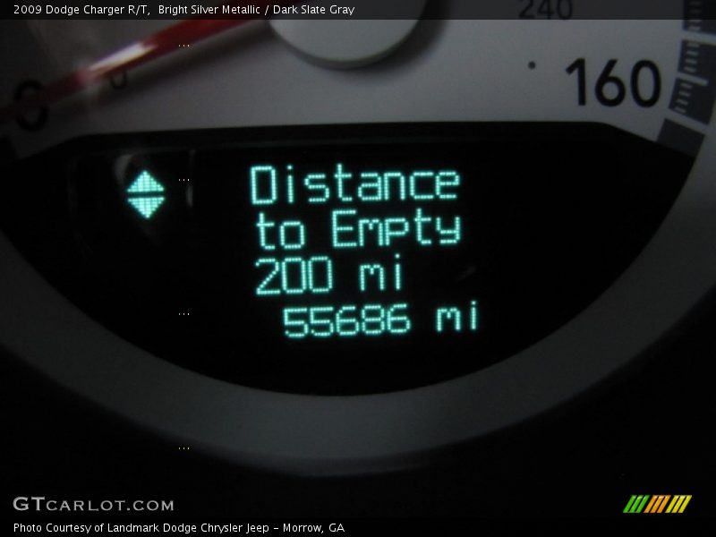 Bright Silver Metallic / Dark Slate Gray 2009 Dodge Charger R/T