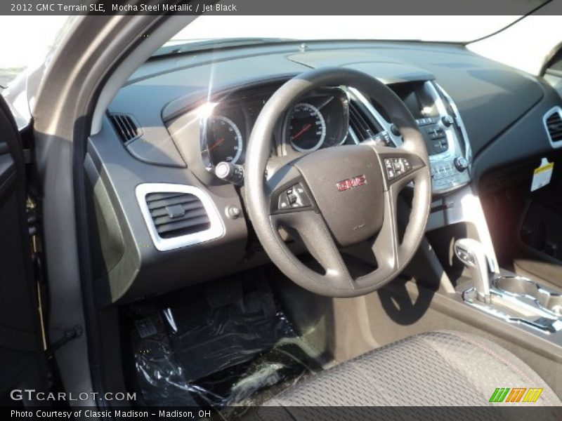 Mocha Steel Metallic / Jet Black 2012 GMC Terrain SLE