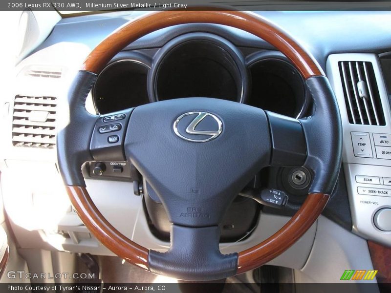 Millenium Silver Metallic / Light Gray 2006 Lexus RX 330 AWD