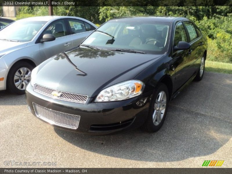 Black / Ebony 2012 Chevrolet Impala LT