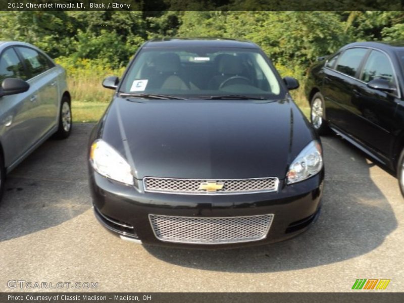 Black / Ebony 2012 Chevrolet Impala LT