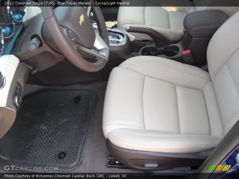  2012 Cruze LT/RS Cocoa/Light Neutral Interior