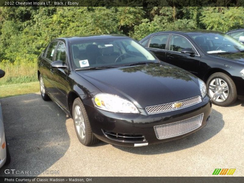 Black / Ebony 2012 Chevrolet Impala LT
