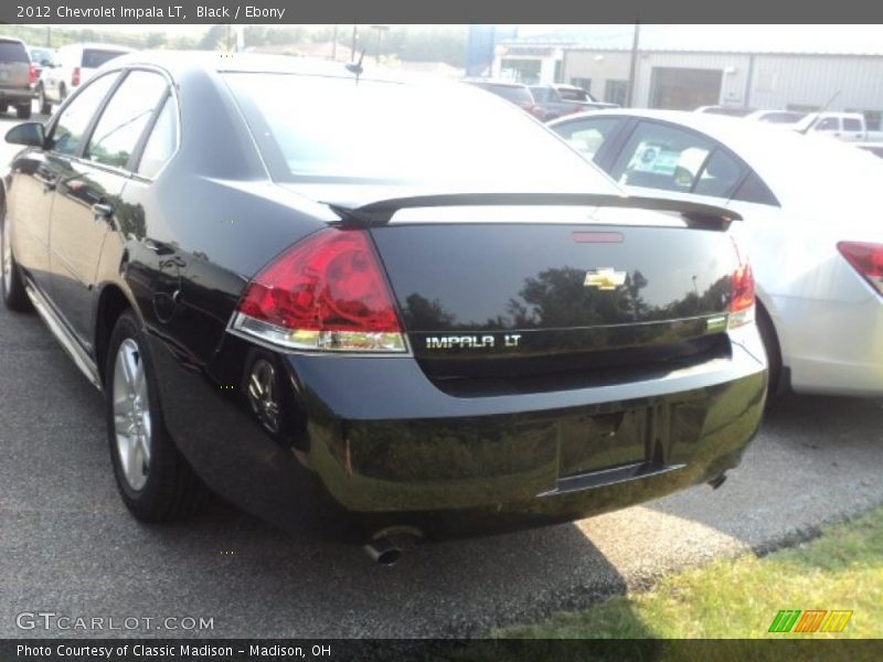 Black / Ebony 2012 Chevrolet Impala LT