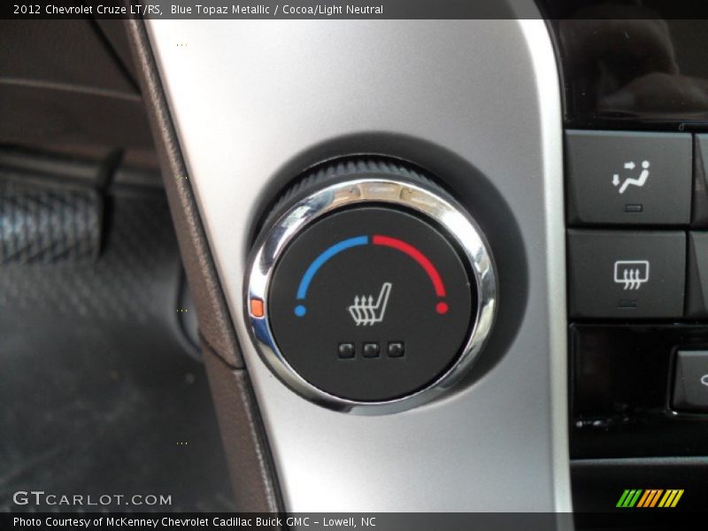 Controls of 2012 Cruze LT/RS