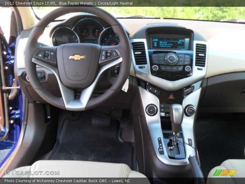 Dashboard of 2012 Cruze LT/RS