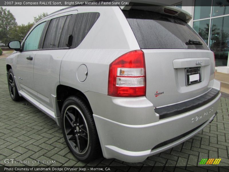 Bright Silver Metallic / Pastel Slate Gray 2007 Jeep Compass RALLYE Sport