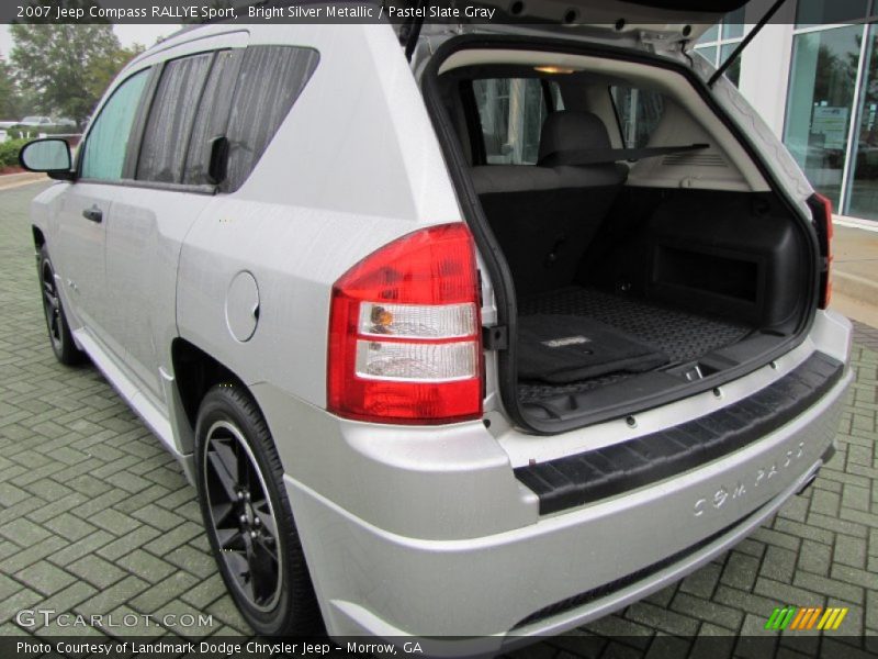 Bright Silver Metallic / Pastel Slate Gray 2007 Jeep Compass RALLYE Sport