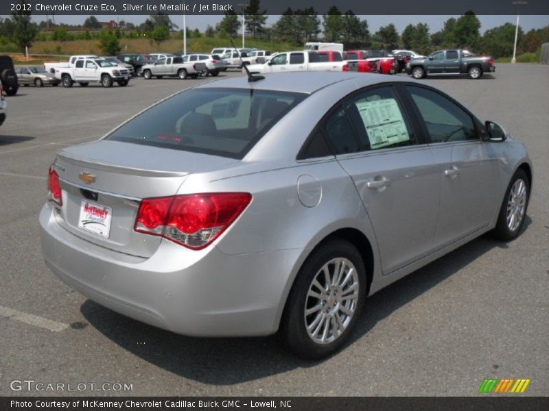 Silver Ice Metallic / Jet Black 2012 Chevrolet Cruze Eco