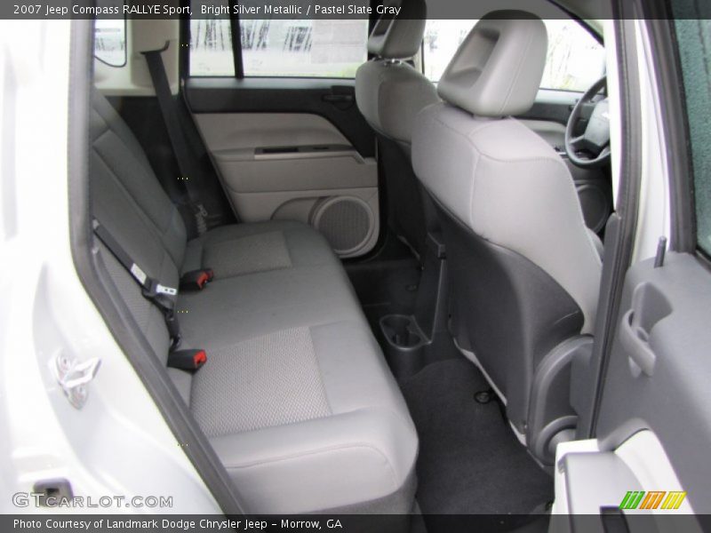 Bright Silver Metallic / Pastel Slate Gray 2007 Jeep Compass RALLYE Sport