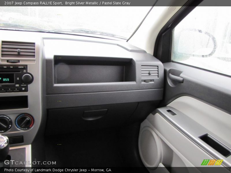 Bright Silver Metallic / Pastel Slate Gray 2007 Jeep Compass RALLYE Sport