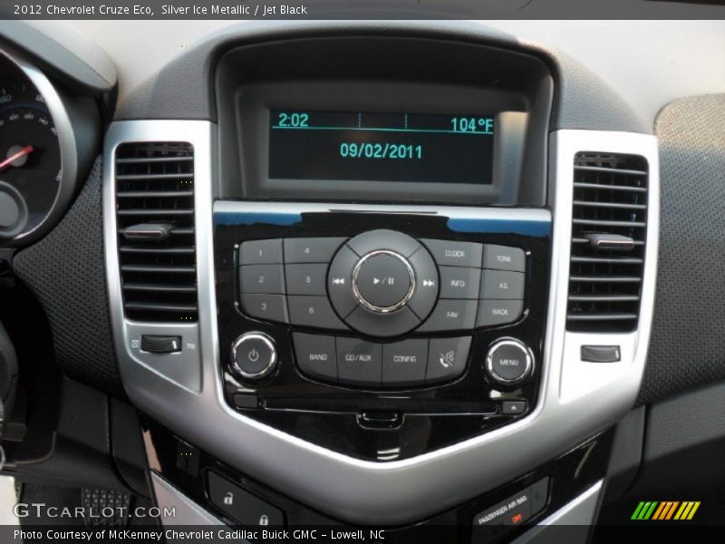 Controls of 2012 Cruze Eco