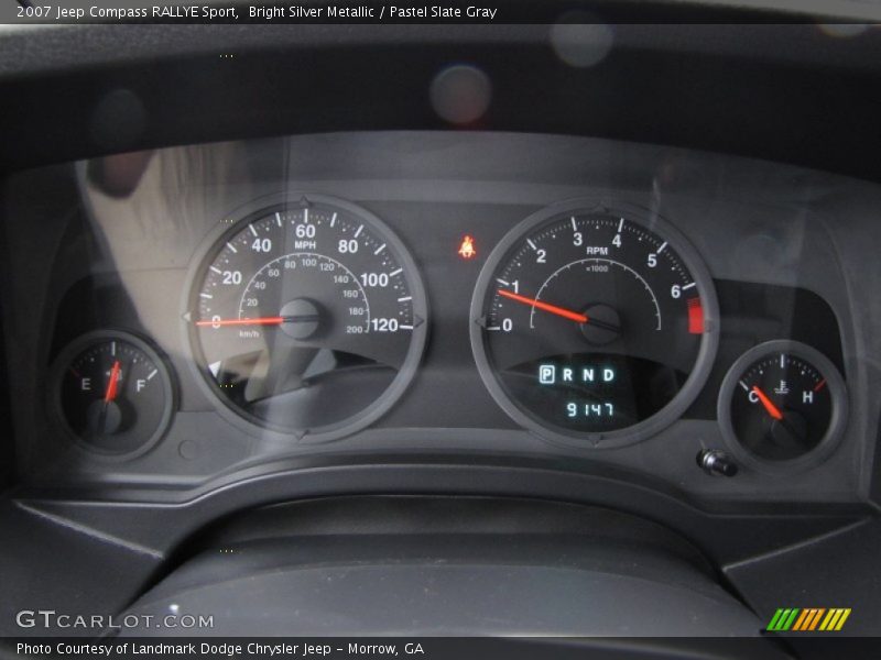  2007 Compass RALLYE Sport RALLYE Sport Gauges