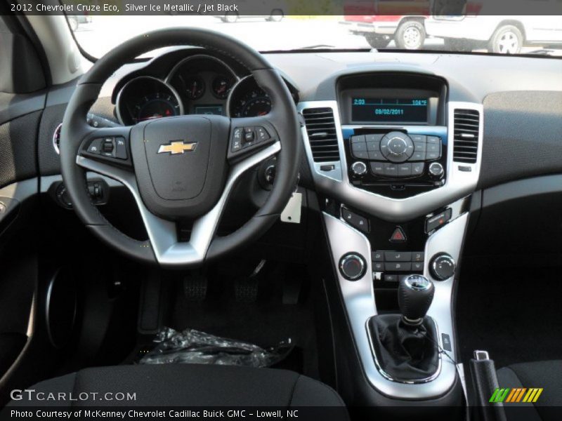 Dashboard of 2012 Cruze Eco
