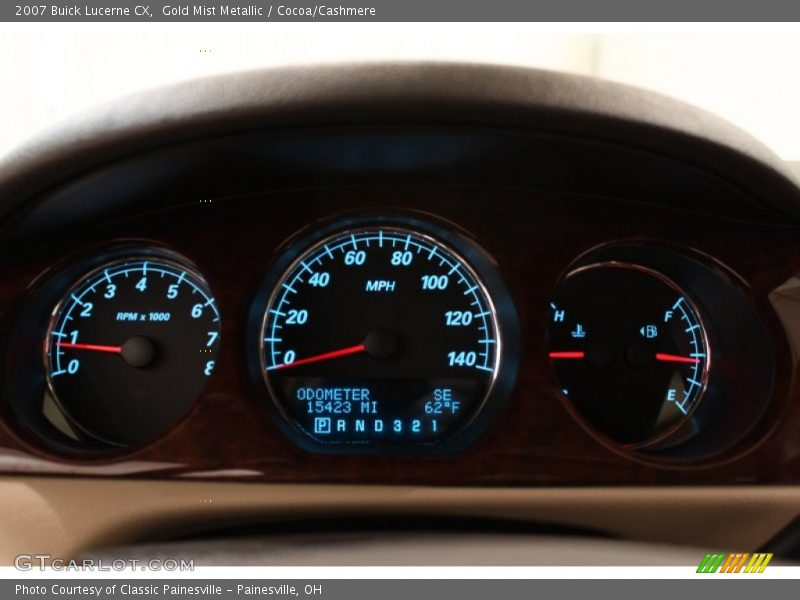 Gold Mist Metallic / Cocoa/Cashmere 2007 Buick Lucerne CX