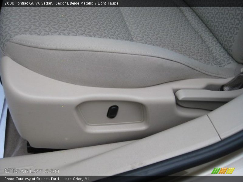 Sedona Beige Metallic / Light Taupe 2008 Pontiac G6 V6 Sedan