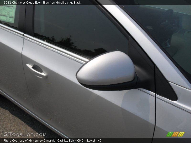 Silver Ice Metallic / Jet Black 2012 Chevrolet Cruze Eco