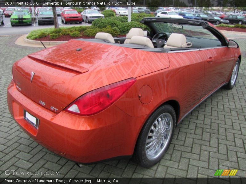  2007 G6 GT Convertible Sunburst Orange Metallic