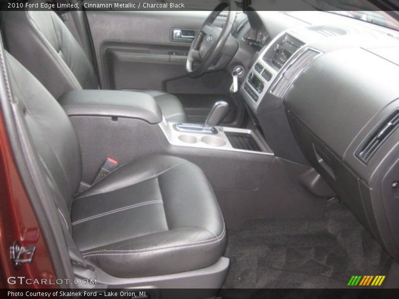 Cinnamon Metallic / Charcoal Black 2010 Ford Edge Limited