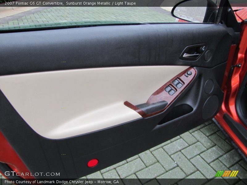Door Panel of 2007 G6 GT Convertible