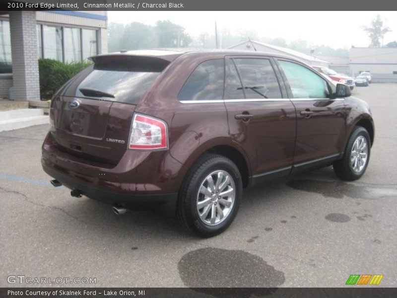 Cinnamon Metallic / Charcoal Black 2010 Ford Edge Limited