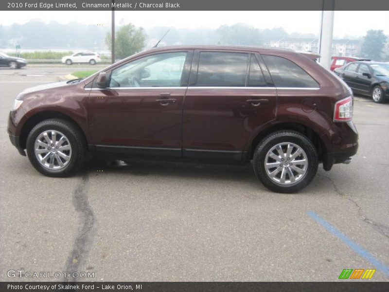 Cinnamon Metallic / Charcoal Black 2010 Ford Edge Limited