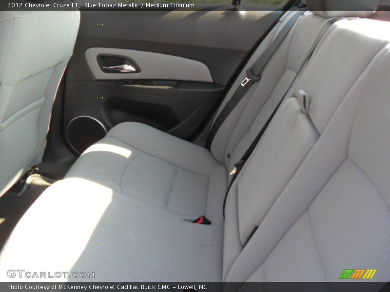 Blue Topaz Metallic / Medium Titanium 2012 Chevrolet Cruze LT