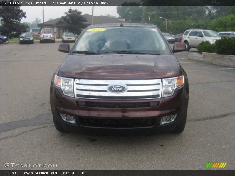 Cinnamon Metallic / Charcoal Black 2010 Ford Edge Limited